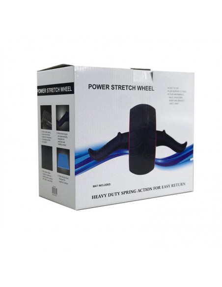Rueda Abdominal Retractil Power Stretch Profesional caja