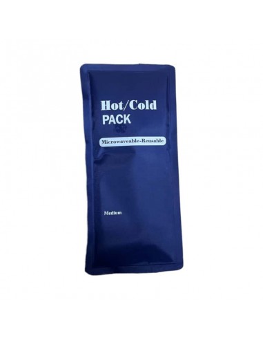 Compresa Pack Gel Frío Calor 13 X 25 Cm Golpes Lesiones Etc.
